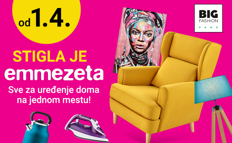 EMMEZETA – NOVI CENTAR U BIG FASHION PARKU