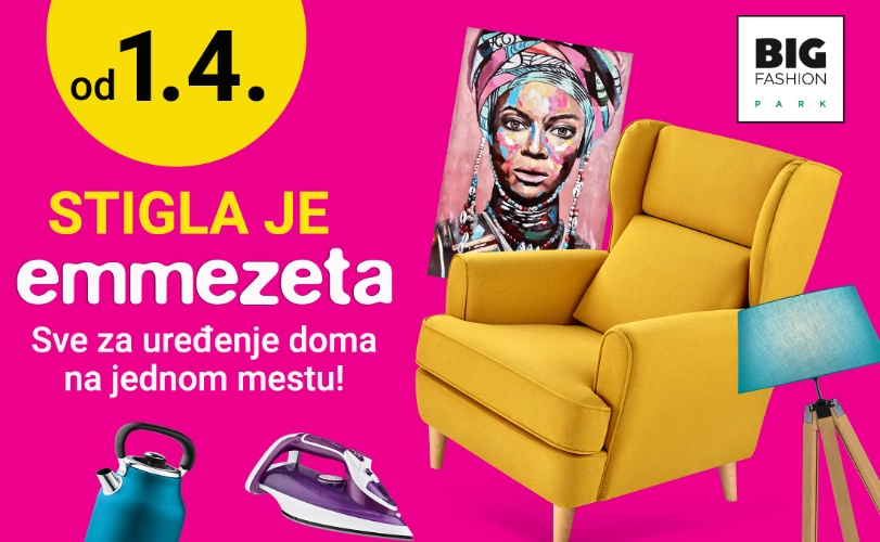 EMMEZETA – NOVI CENTAR U BIG FASHION PARKU