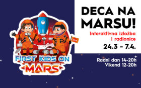 👩🚀 DECA NA MARSU – INTERAKTIVNA IZLOŽBA I RADIONICE, 24.3-7.4. 👩🚀