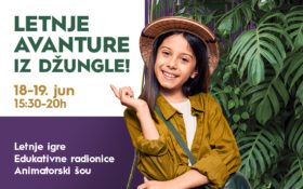 LETNJE AVANTURE IZ DŽUNGLE, 18-19. jun, 15:30-20h