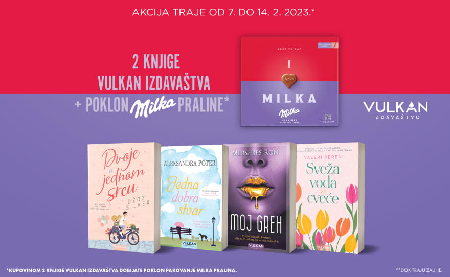 Vulkan izdavaštvo i Milka spremili su slatku poklon-akciju