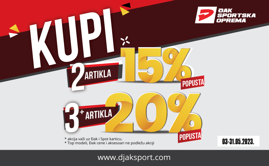 👉Samo u Đak Sport-u