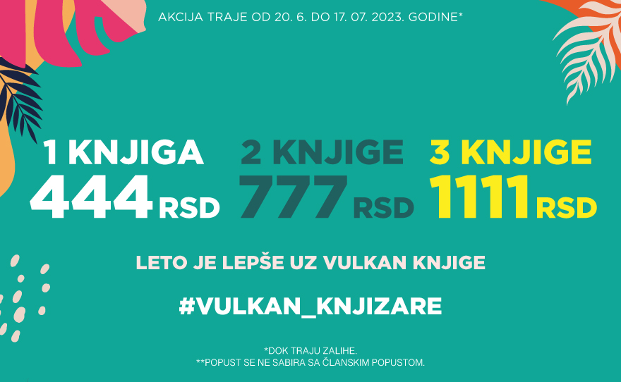 Akcija na odabranu beletristiku u Vulkanu!