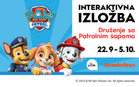 🐾DRUŽENJE SA PATROLNIM ŠAPAMA , 22.09 – 15.10. 🐾