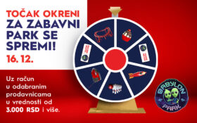TOČAK OKRENI ZA ZABAVNI PARK SE SPREMI, 16. decembar 🎡