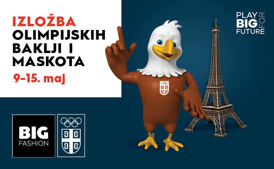 IZLOŽBA OLIMPIJSKIH BAKLJI I MASKOTA, 9-15. maj 🏅