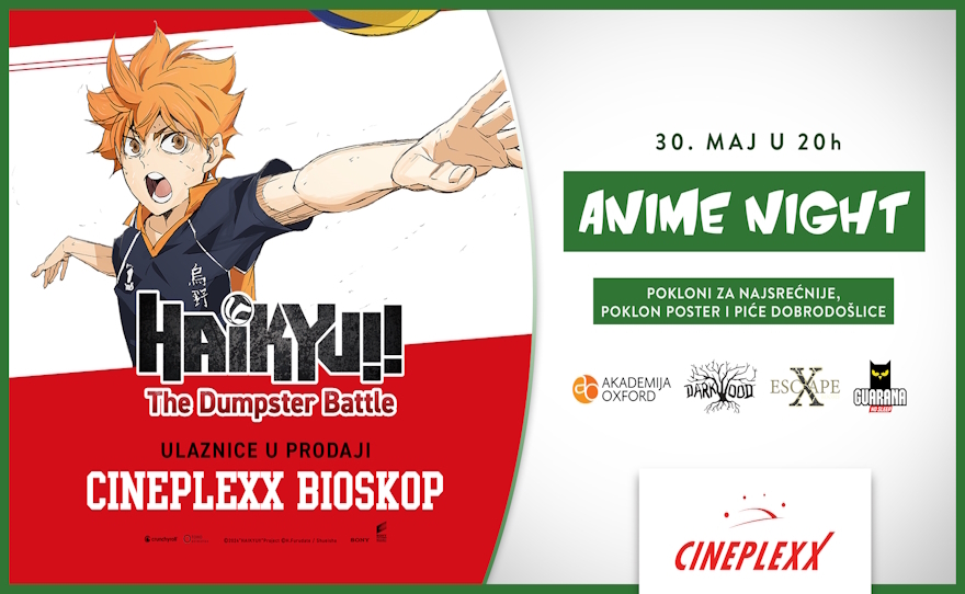Da li ste spremni za novi Anime Night?
