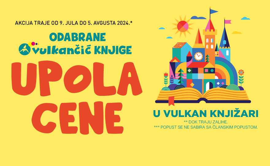 📚🚀 Vulkančić akcija je konačno stigla!