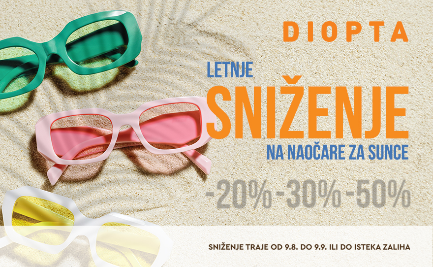 ☀️ LETNJE SNIŽENJE U DIOPTI ☀️