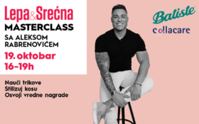 Lepa&Srećna MASTERCLASS sa Aleksom Rabrenovićem!✂️