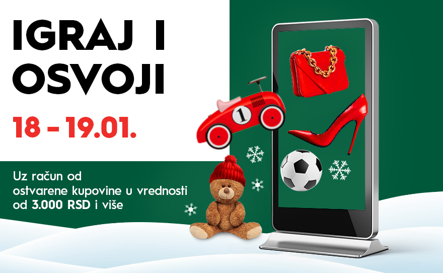 🎁IGRAJ I OSVOJI, 18-19. januar🎁