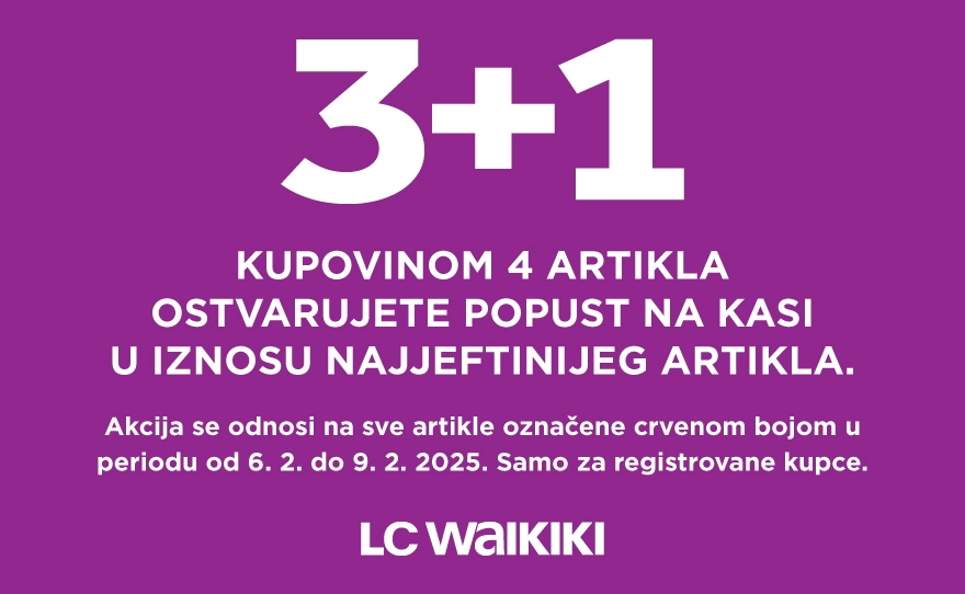 Posebne pogodnosti u LC Waikiki!💙