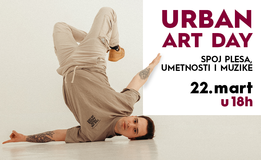 URBAN ART DAY, 22.mart u 18h 💃