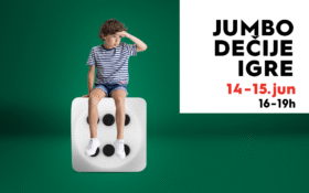 JUMBO DEČIJE IGRE, 14–15. jun, 16–19h