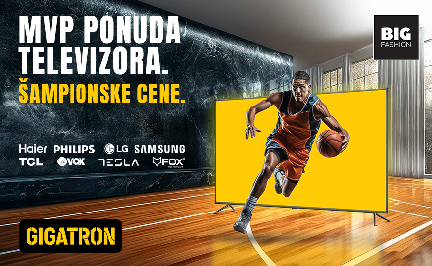 MVP ponuda televizora u Gigatronu