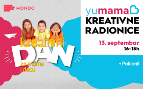 YUMAMA KREATIVNE RADIONICE l 3. SEPTEMBAR l 16-18H