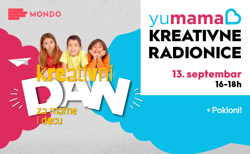 YUMAMA KREATIVNE RADIONICE l 3. SEPTEMBAR l 16-18H