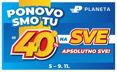 Planeta Sport – Do 40% popusta na sve