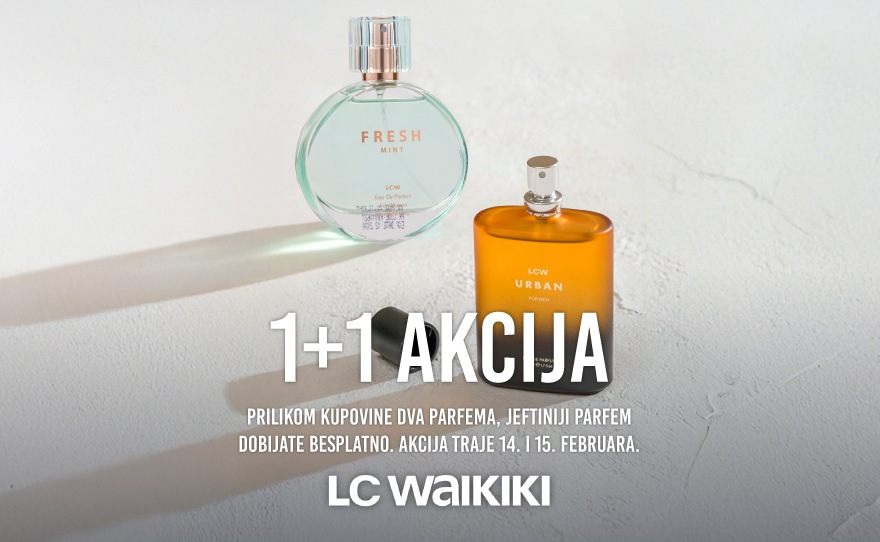 LC Waikiki – 1+1 akcija na parfeme