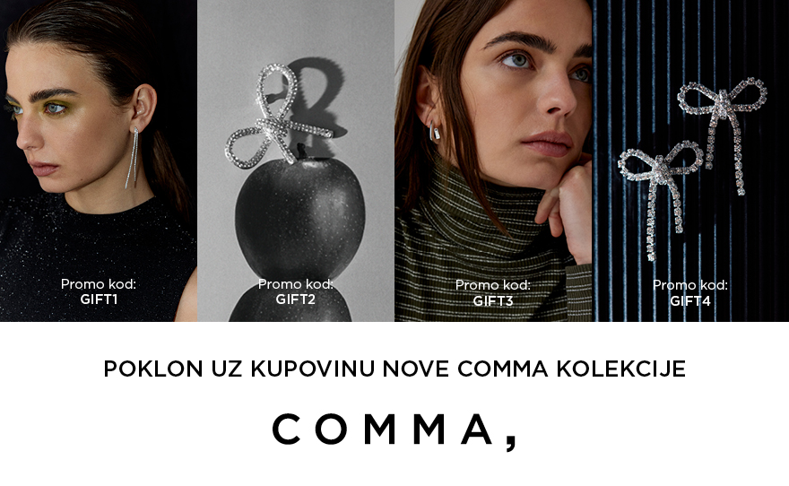 Comma – Poklon uz kupovinu nove kolekcije