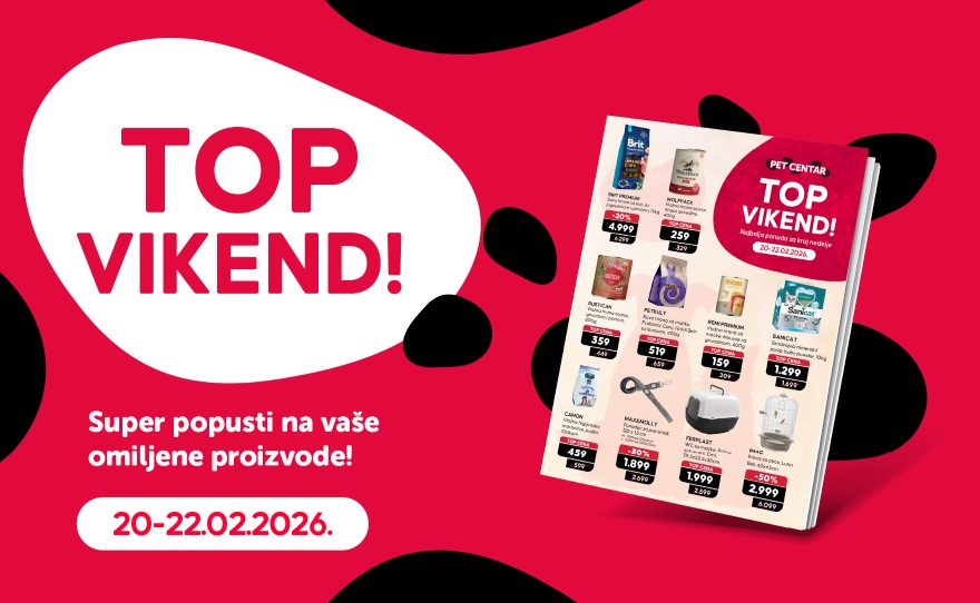 Pet centar – VIKEND ponuda