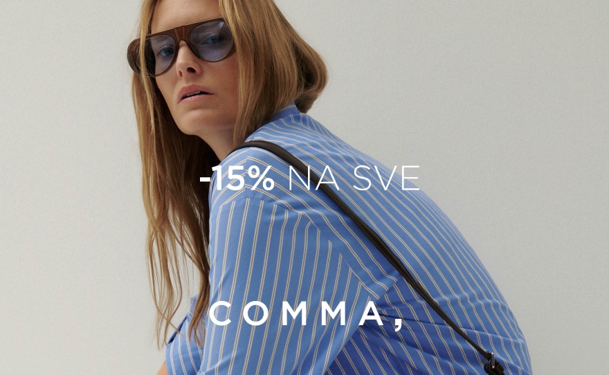 Comma – 15% na sve