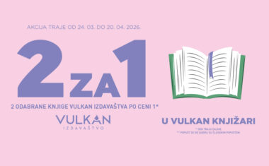 2 Vulkan knjige po ceni jedne