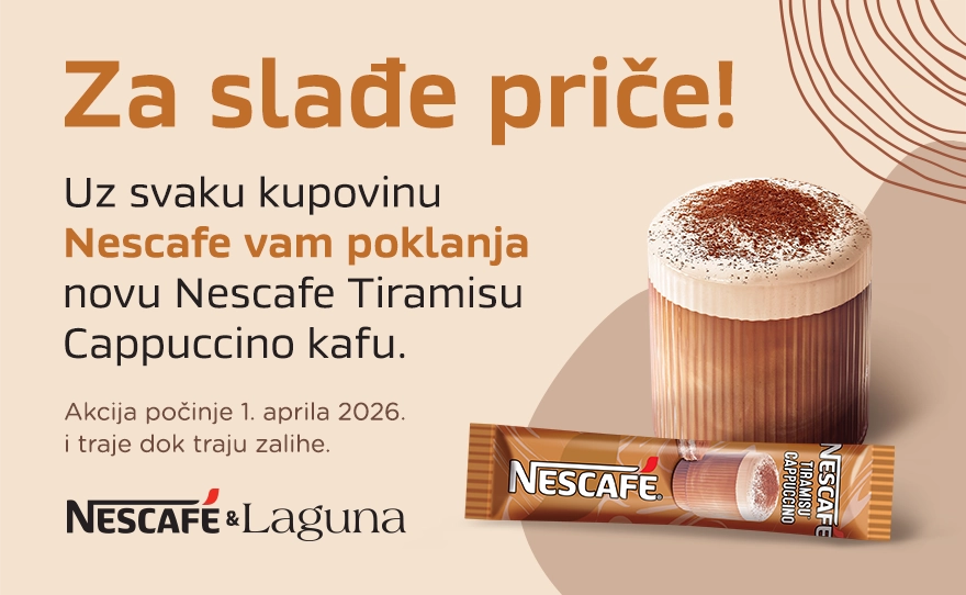 Laguna i Nescafe u akciji „Za slađe priče“
