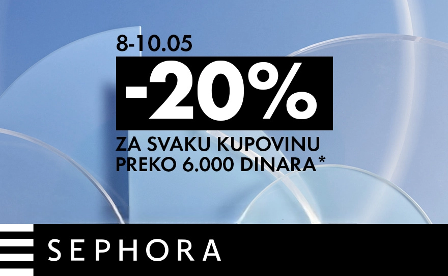 Sephora – BIG šoping dani