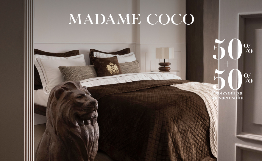 Madame Coco 50%+50% na proizvode za spavaću sobu!