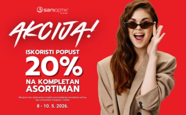 Šoping dani u Sani Optiku