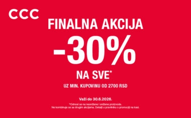Finalna akcija u CCC prodavnici!
