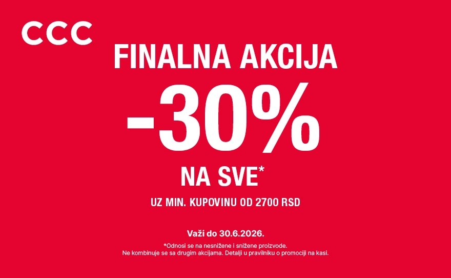 Finalna akcija u CCC prodavnici!