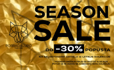 Porrada Lupo – SEASONS SALE DO -30%