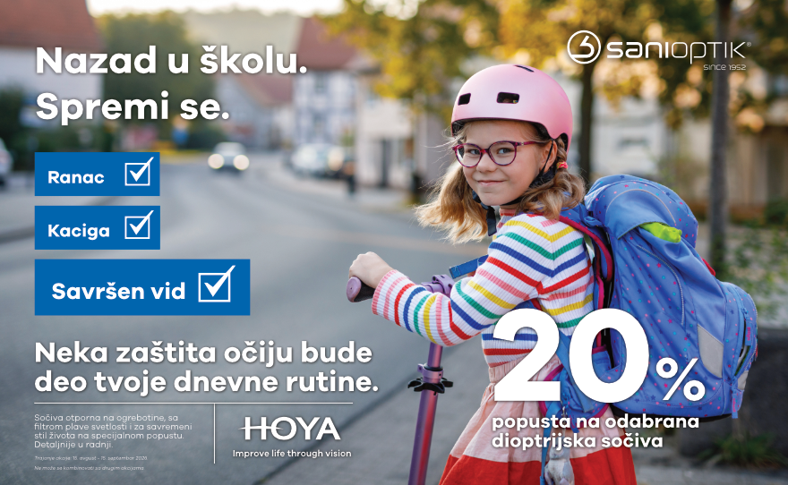 BACK TO SCHOOL uz Sani Optik