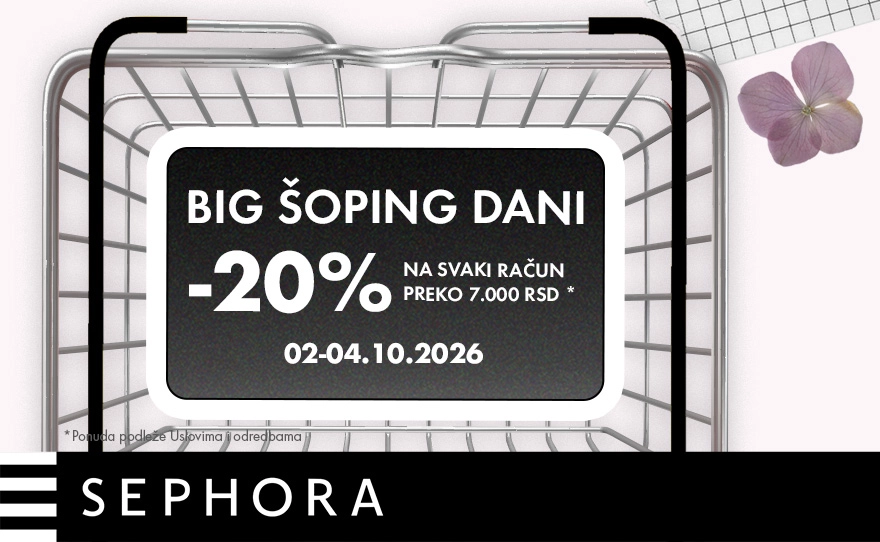 Sephora – BIG šoping dani