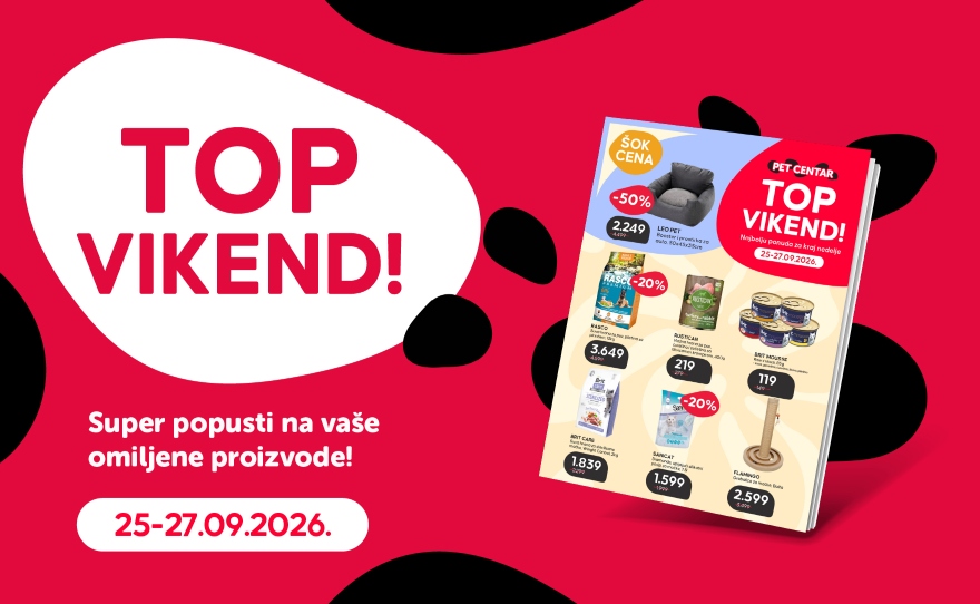 Pet Centar – TOP VIKEND!