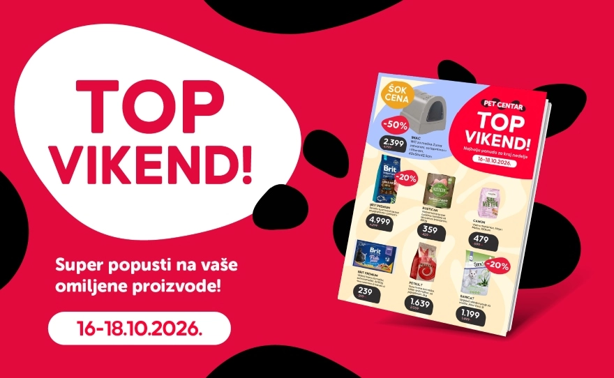 Pet Centar – VIKEND TOP PONUDA!