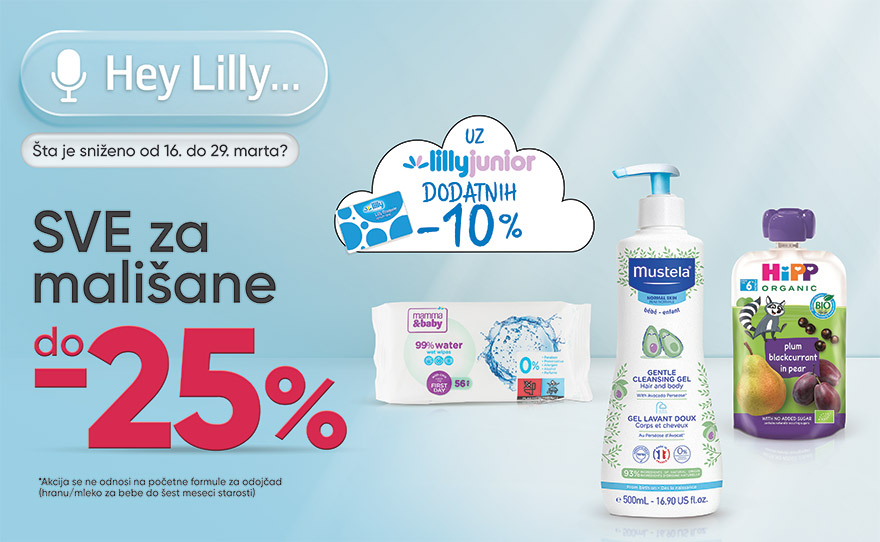 Lilly – sve za mališane do 25%