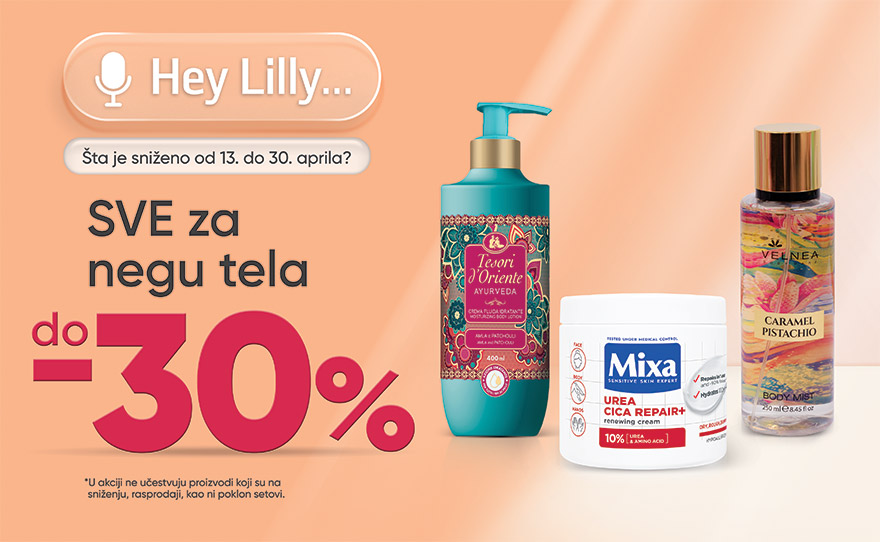 AU Lilly Drogerie – Akcija u našem objektu