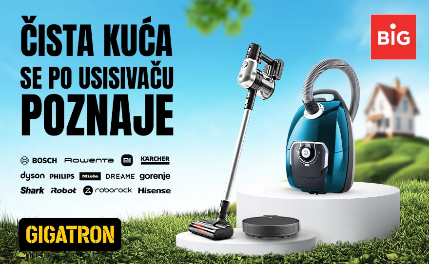 Gigatron – Čista kuća se po usisivaču poznaje