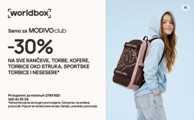 Velika akcija na torbe u WORLDBOX prodavnici!