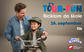 🚴♂️TOUR DE FUN I BICIKLOM DO ŠKOLE, 26. SEPTEMBAR OD 11 H