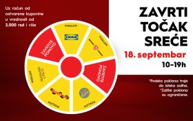 🎡 ZAVRTI TOČAK SREĆE I 18. septembar I 10-19h ! 🎡