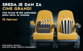 🎬 SREDA JE DAN ZA CINE GRAND! 🎬