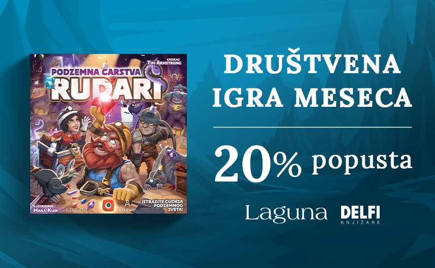 Laguna – Društvena igra meseca – „Podzemna carstva: Rudari“