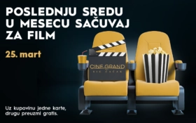 ⏳ Poslednja sreda u mesecu rezervisana je za Cine Grand⏳