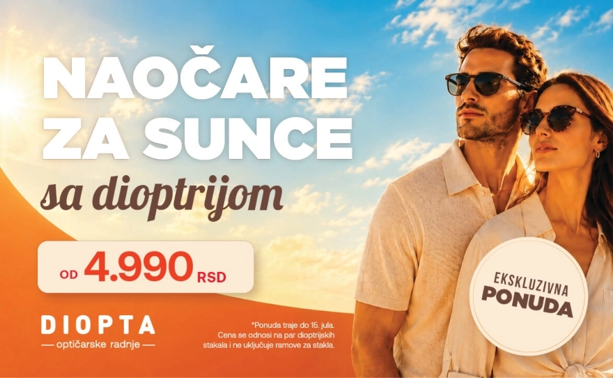 Diopta – NAOČARE ZA SUNCE SA DIOPTRIJOM