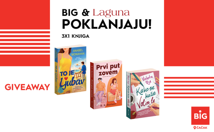 📚 BIG Čačak & Cine Grand poklanjaju knjige! 📚