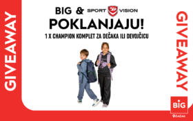 🎁 BIG ČAČAK X SPORT VISION POKLANJAJU!